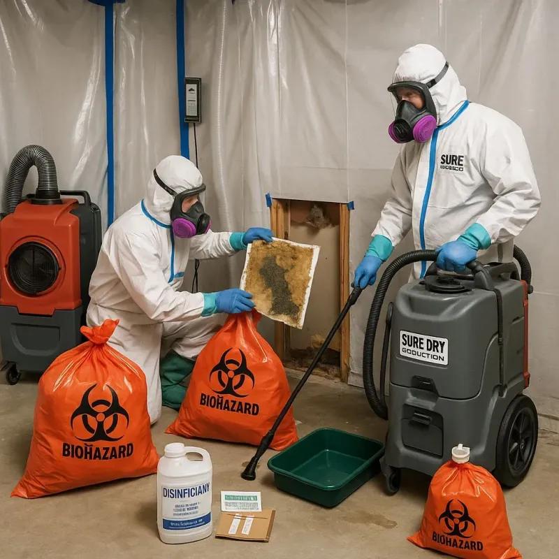 Contaminated Water Handling Protocols process in Tremont, PA