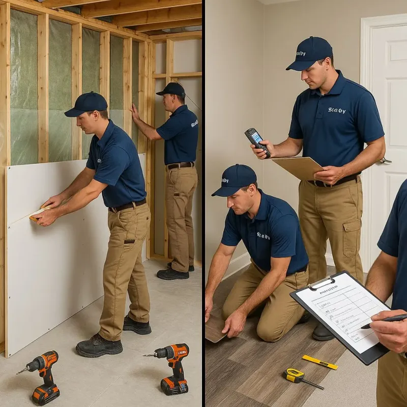Repairs and Reconstruction process in Tremont, PA