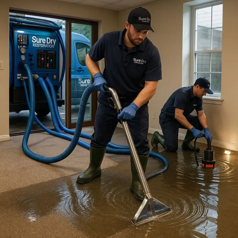Water Extraction and Removal process in Tremont, PA